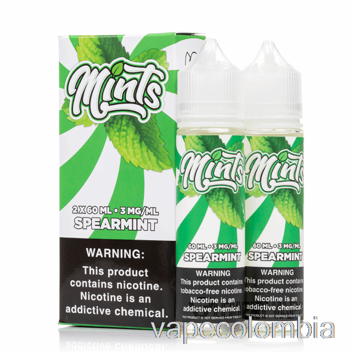 Vape Desechable Menta Verde - Mentas Vape Co - 120ml 3mg